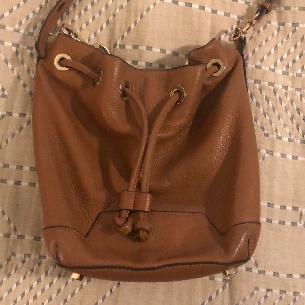 Rebecca Minkoff Tan Leather Bucket Bag